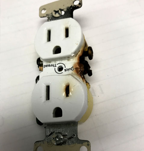 Butler PA electricians installing electrical outlets