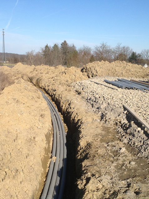 Trenching and conduit installation contractor