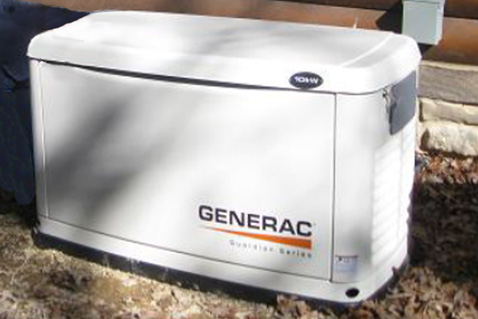 Residential backup electric power generators