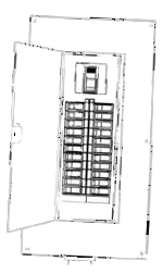 Update an old electrical panel with the licensed experts at Edgar Electric Home electrical panel up dates Butler PA